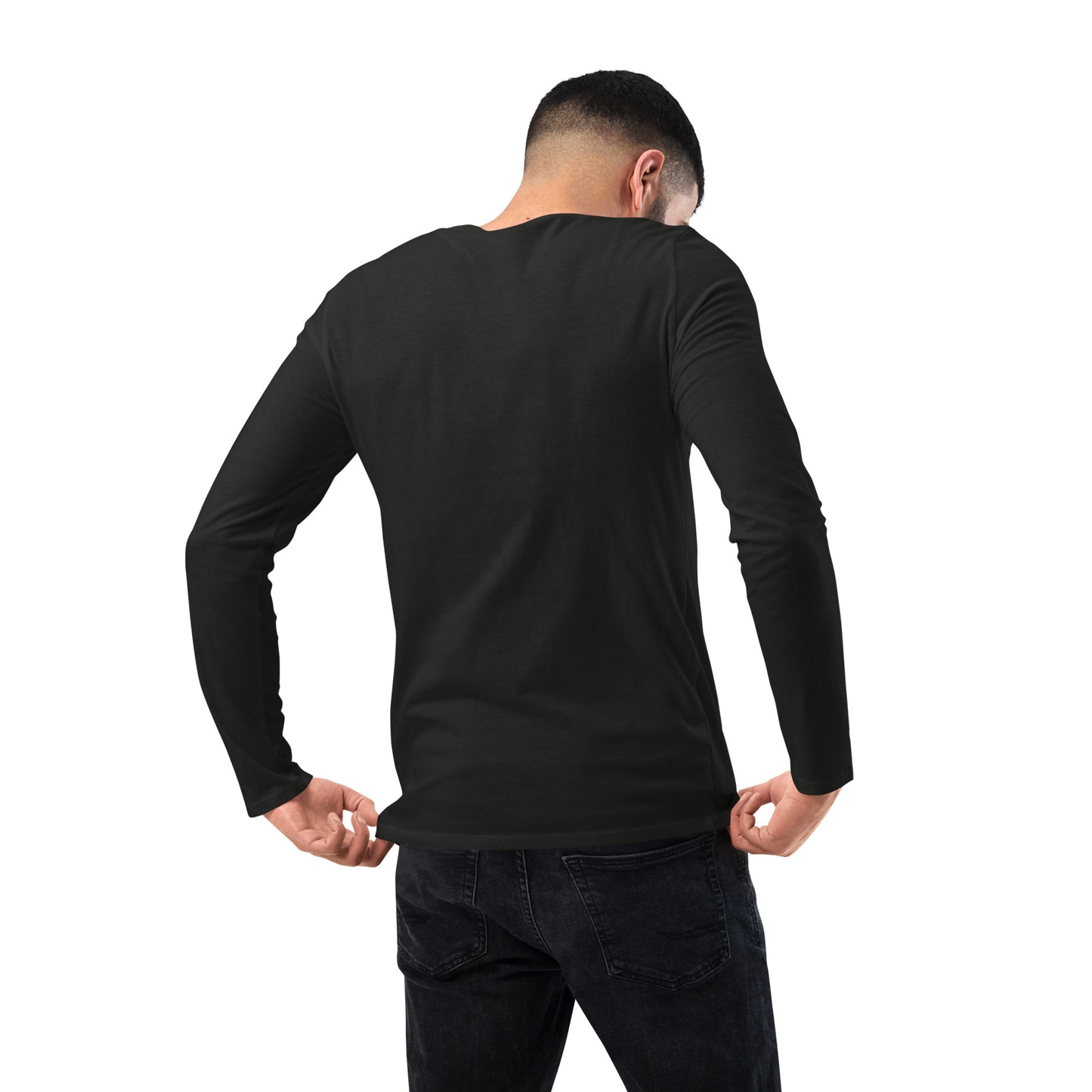 TroutWhistler - Fashion Long Sleeve Shirt | Dark w/ White Logo