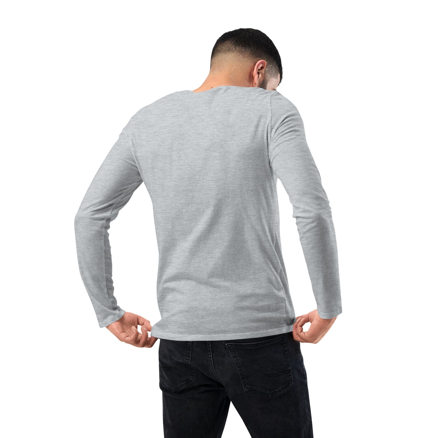 TroutWhistler - Fashion Long Sleeve Shirt | Dark w/ White Logo