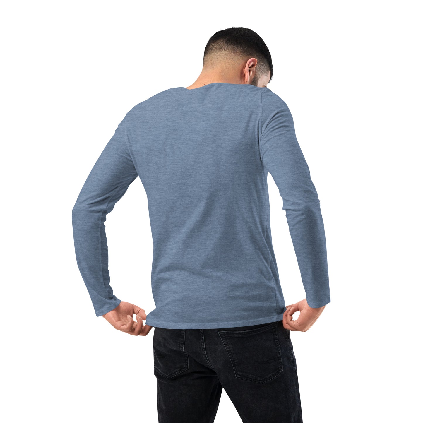 TroutWhistler - Fashion Long Sleeve Shirt | Dark w/ White Logo