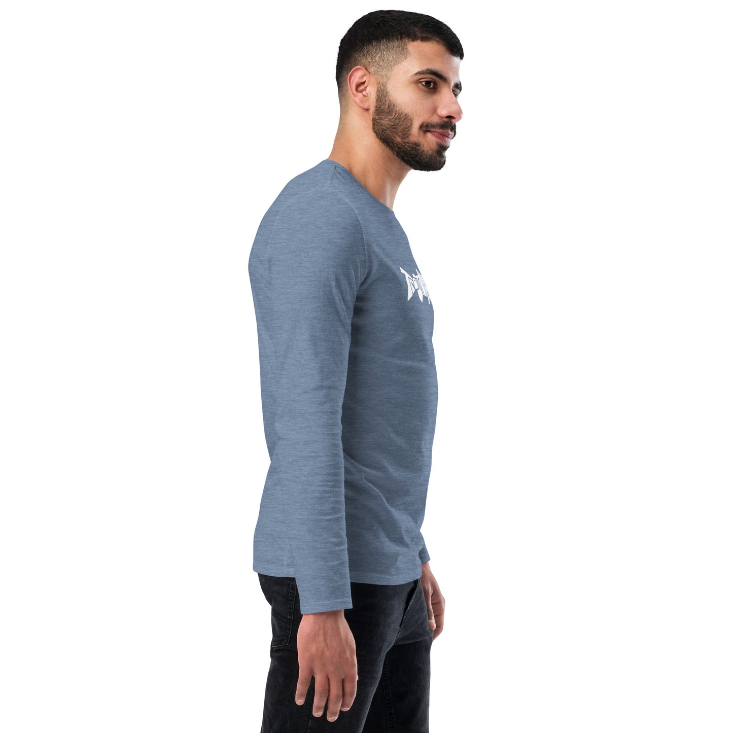 TroutWhistler - Fashion Long Sleeve Shirt | Dark w/ White Logo