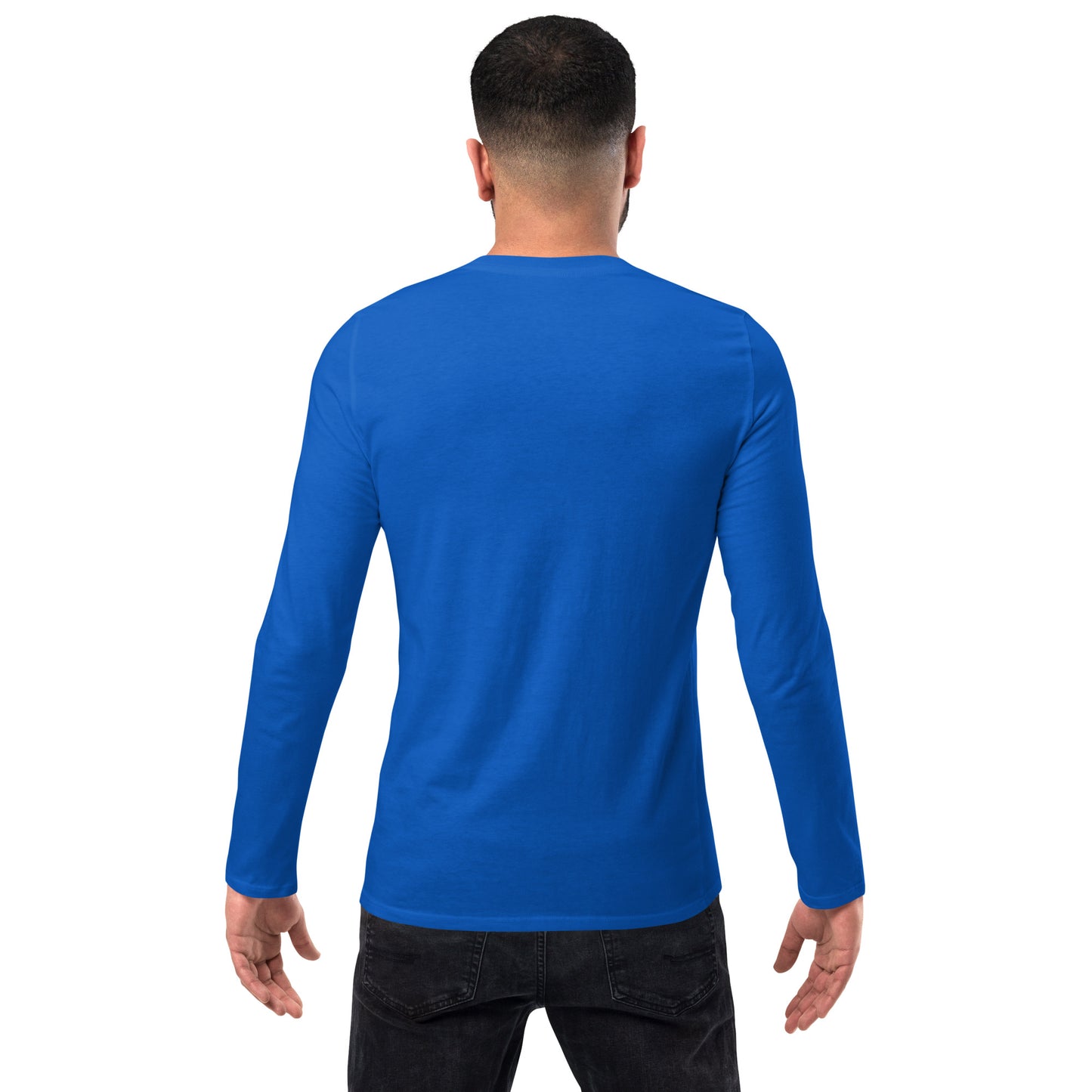 TroutWhistler - Fashion Long Sleeve Shirt | Dark w/ White Round Logo