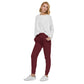 TroutWhistler - Women's  Fleece Sweatpants | Color w/ White TW Multi-Logo