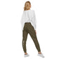 TroutWhistler - Women's  Fleece Sweatpants | Color w/ White TW Multi-Logo