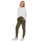 TroutWhistler - Women's  Fleece Sweatpants | Color w/ White TW Multi-Logo