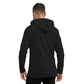 TroutWhistler - Men's Lightweight Hoodie | Black w/ White Logo