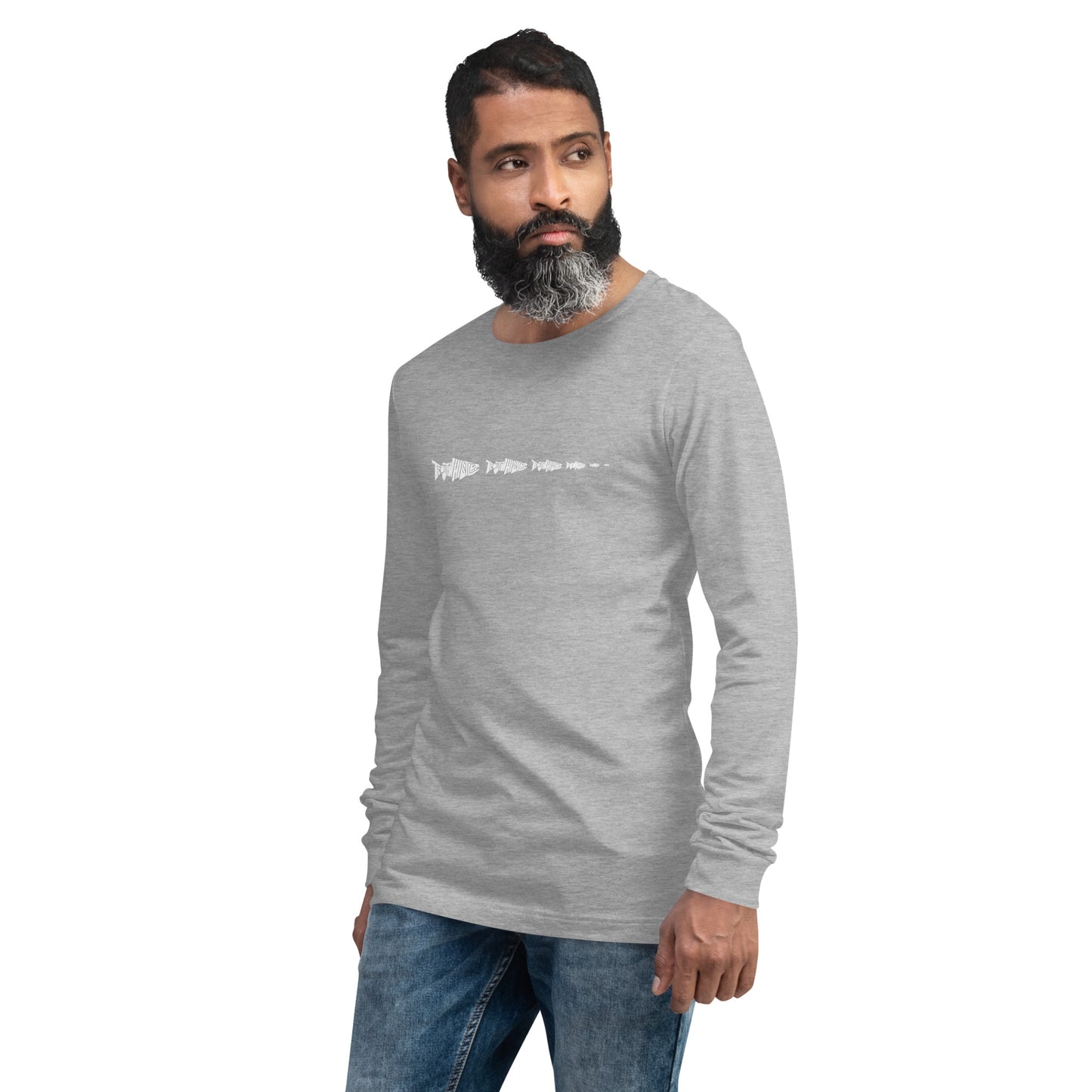 TroutWhistler - Long Sleeve Tee | Dark w/ White Multi-Logo