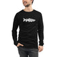 TroutWhistler - Long Sleeve Tee | Dark w/ White Logo