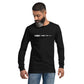 TroutWhistler - Long Sleeve Tee | Dark w/ White Multi-Logo