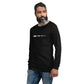 TroutWhistler - Long Sleeve Tee | Dark w/ White Multi-Logo