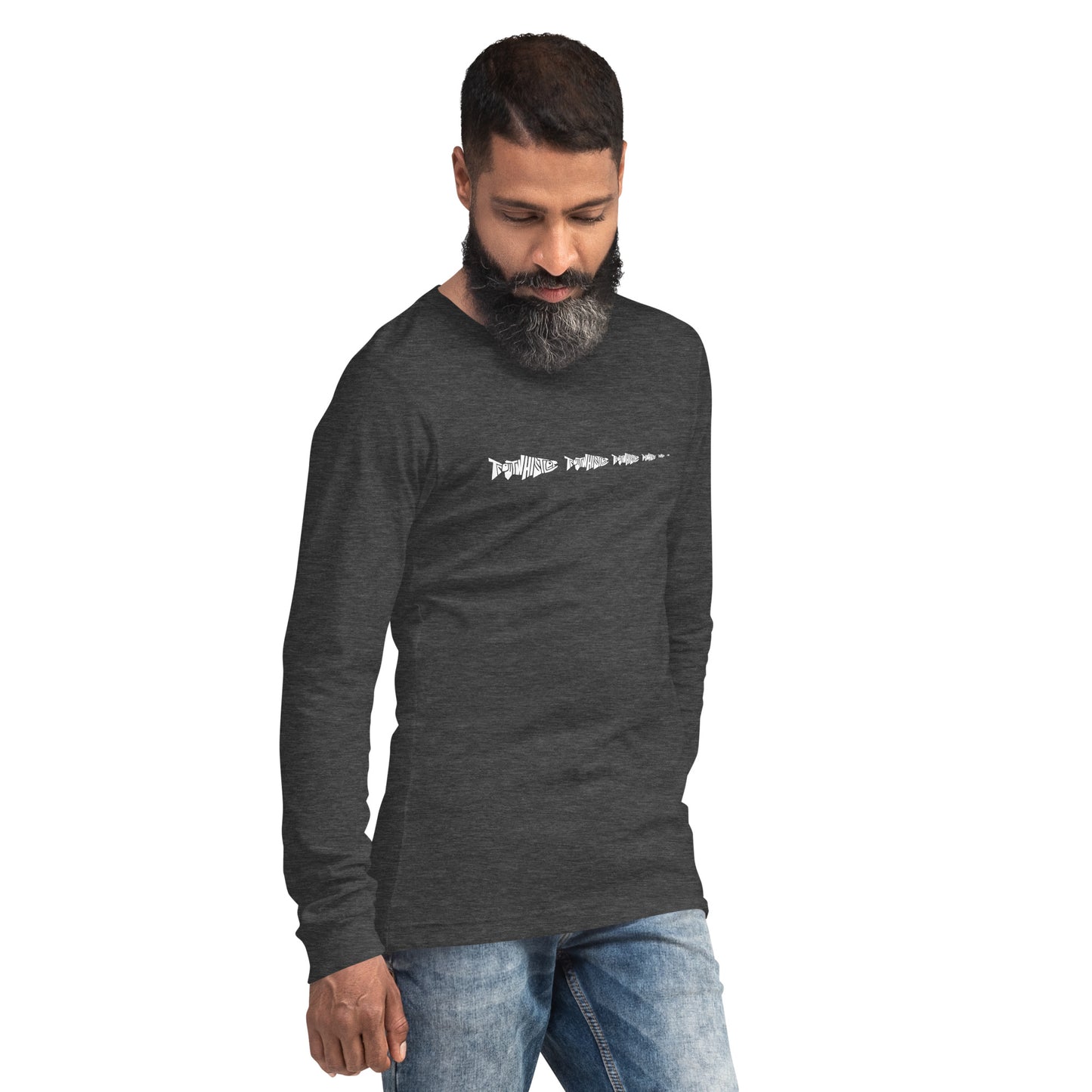 TroutWhistler - Long Sleeve Tee | Dark w/ White Multi-Logo