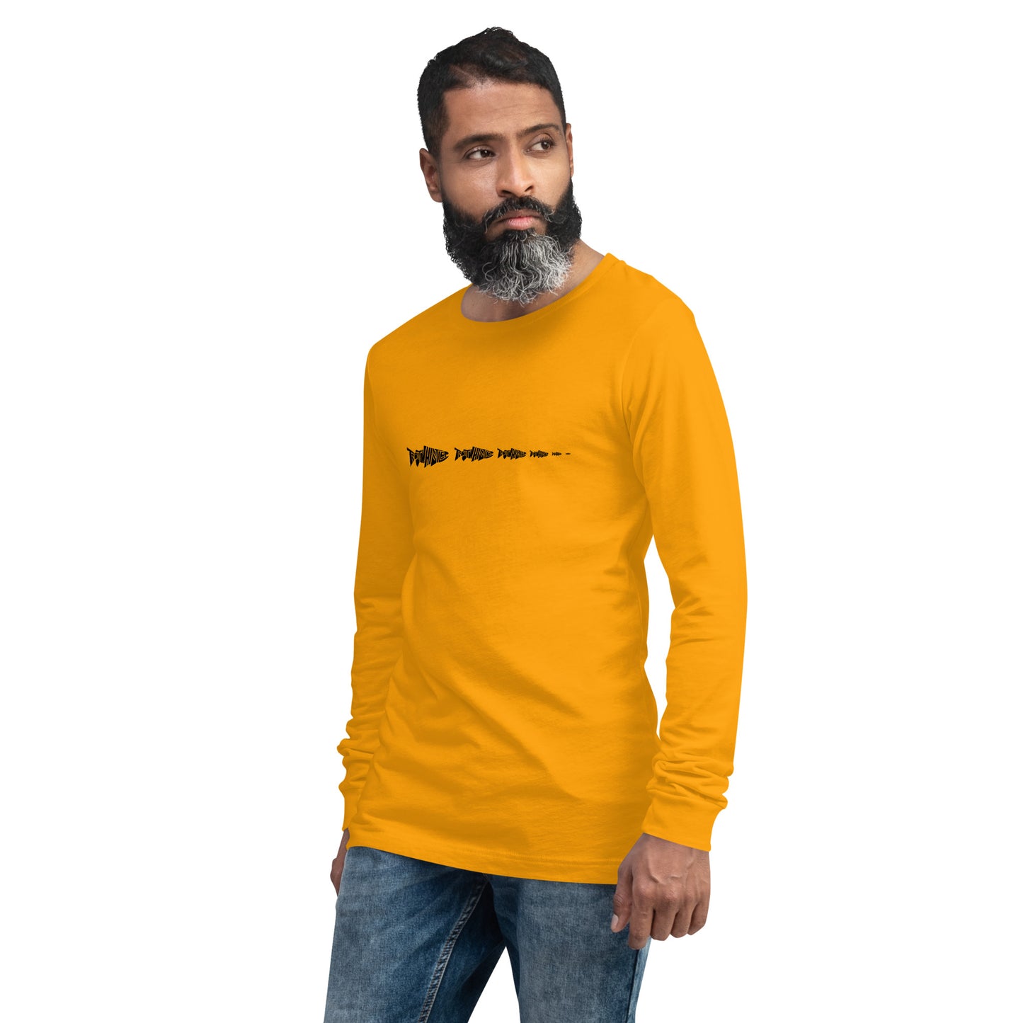 TroutWhistler - Long Sleeve Tee | Light w/ Black Multi-Logo
