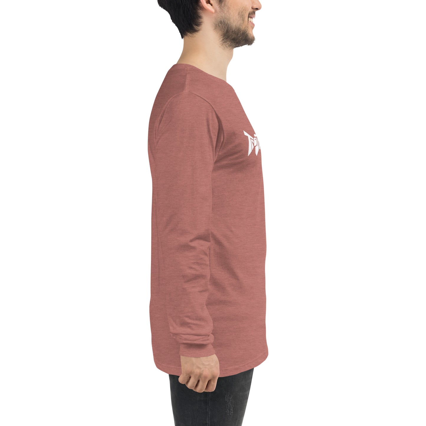 TroutWhistler - Long Sleeve Tee | Dark w/ White Logo