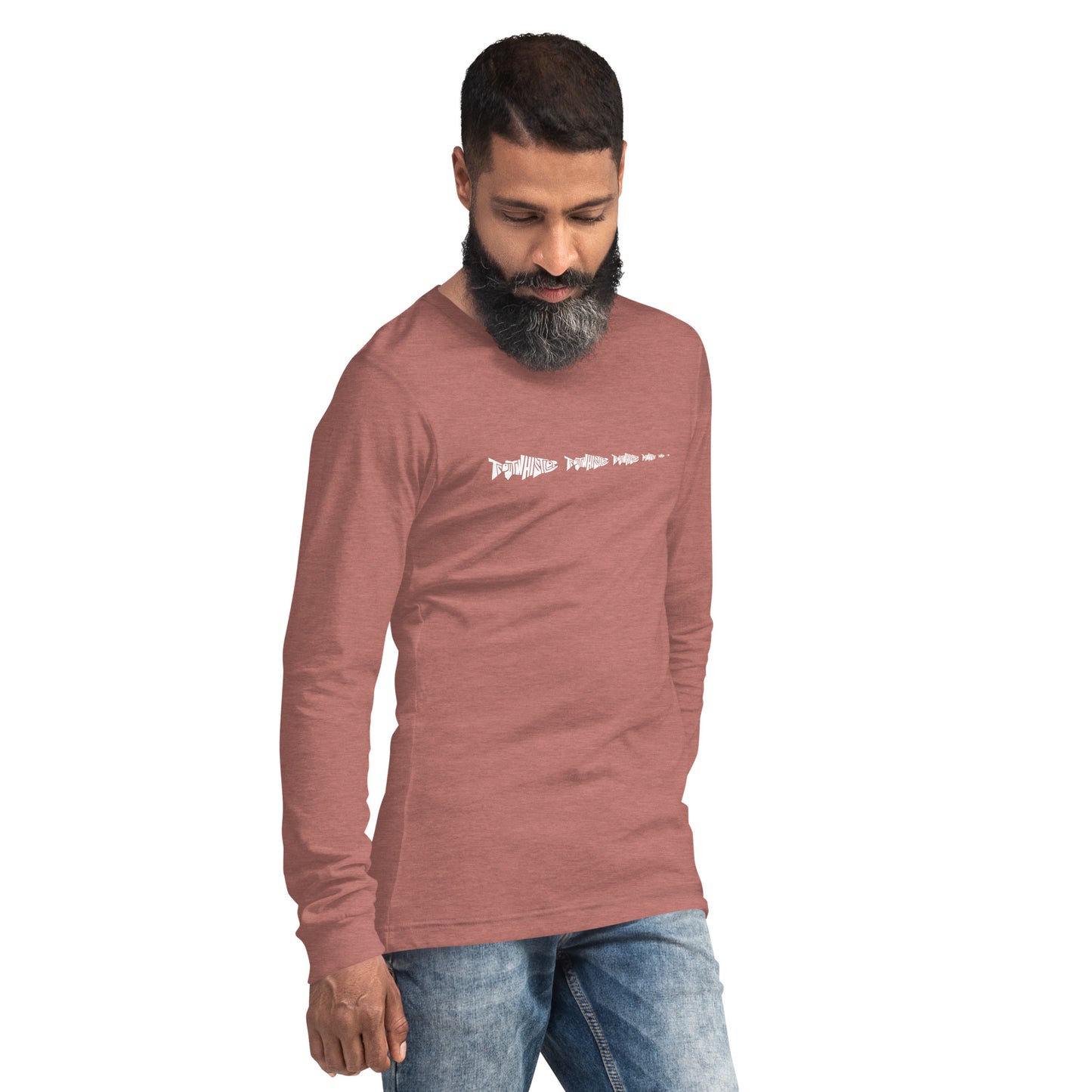 TroutWhistler - Long Sleeve Tee | Dark w/ White Multi-Logo