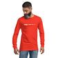 TroutWhistler - Long Sleeve Tee | Dark w/ White Multi-Logo