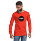 TroutWhistler - Long Sleeve Tee | Light w/ Black Round Logo