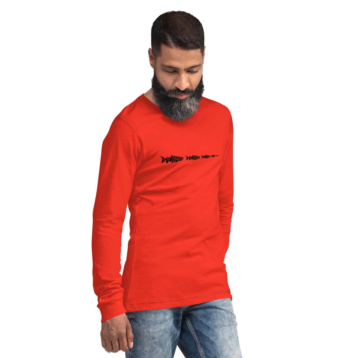 TroutWhistler - Long Sleeve Tee | Light w/ Black Multi-Logo