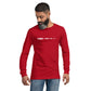 TroutWhistler - Long Sleeve Tee | Dark w/ White Multi-Logo
