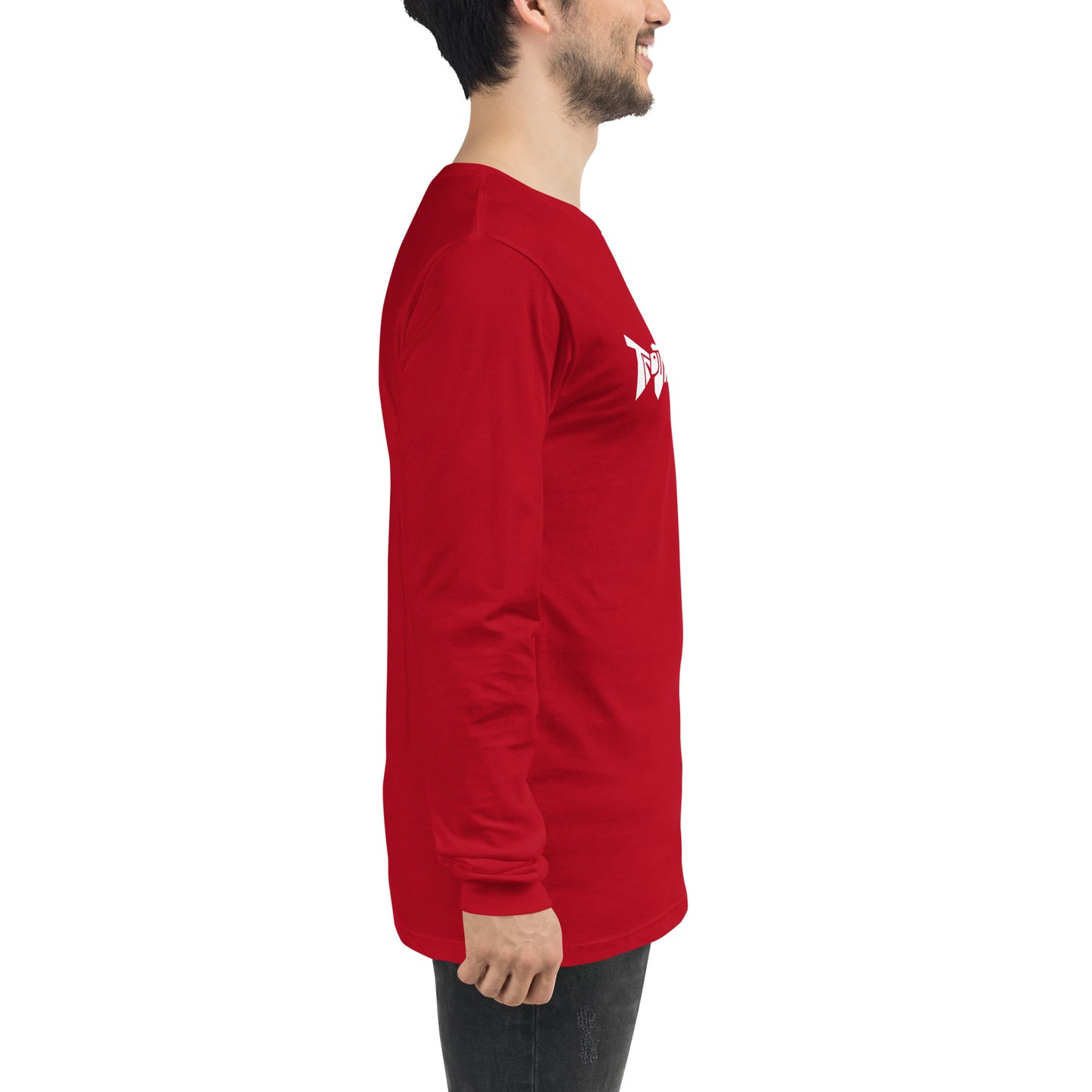 TroutWhistler - Long Sleeve Tee | Dark w/ White Logo
