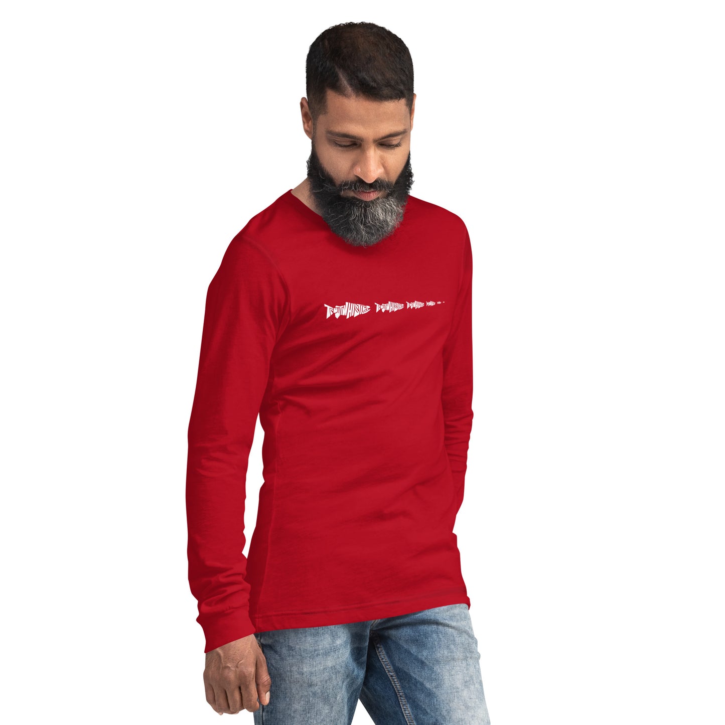 TroutWhistler - Long Sleeve Tee | Dark w/ White Multi-Logo