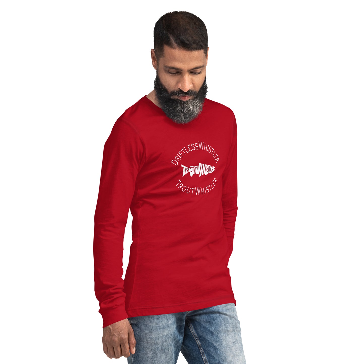 DriftlessWhistler - Long Sleeve Tee | Dark w/ White Logo