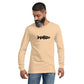TroutWhistler - Long Sleeve Tee | Light w/ Black TroutWhistler Logo