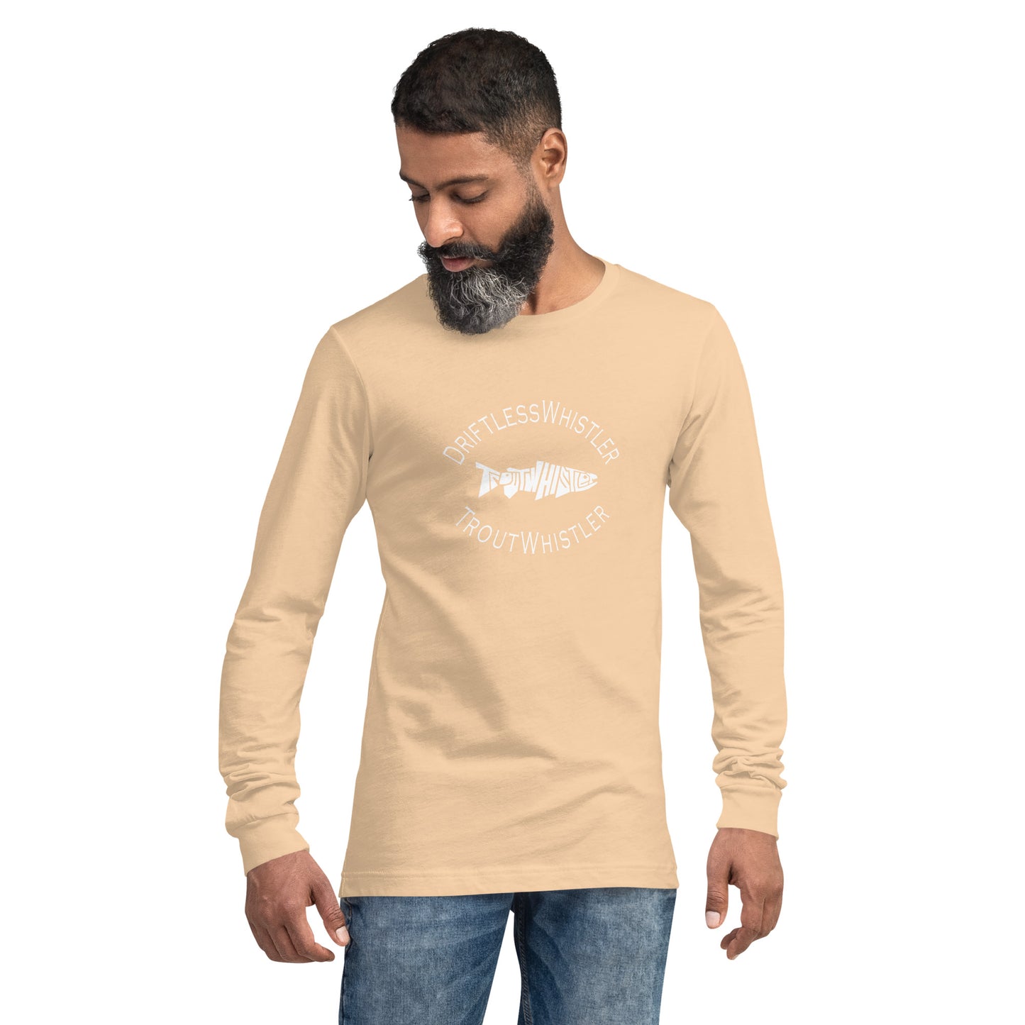 DriftlessWhistler - Long Sleeve Tee | Dark w/ White Logo