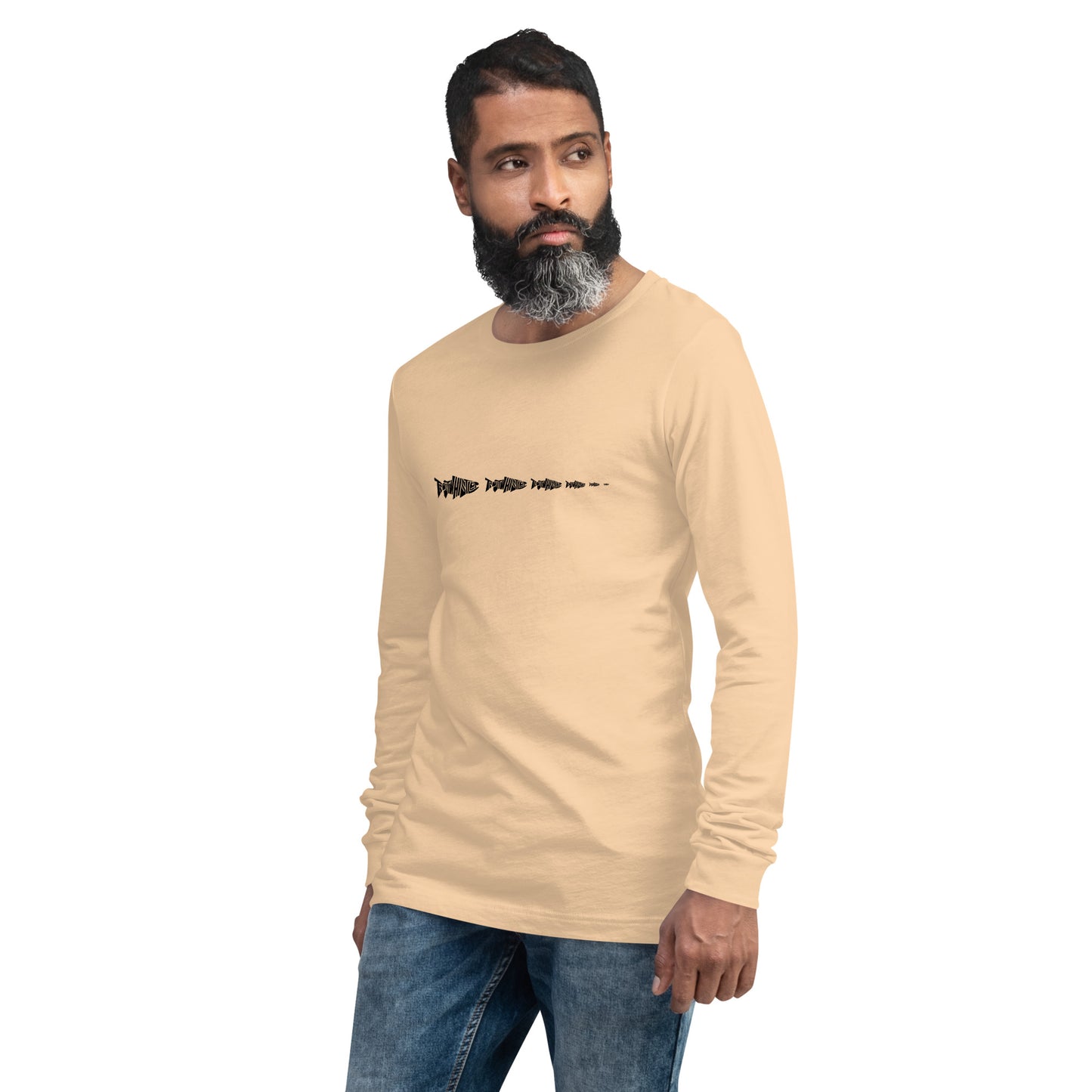 TroutWhistler - Long Sleeve Tee | Light w/ Black Multi-Logo