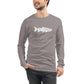 TroutWhistler - Long Sleeve Tee | Dark w/ White Logo