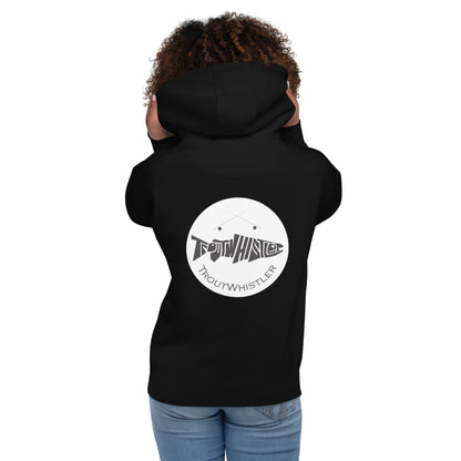 TroutWhistler - Women's Military Green Back Logo | Dark w/ White Round Logo