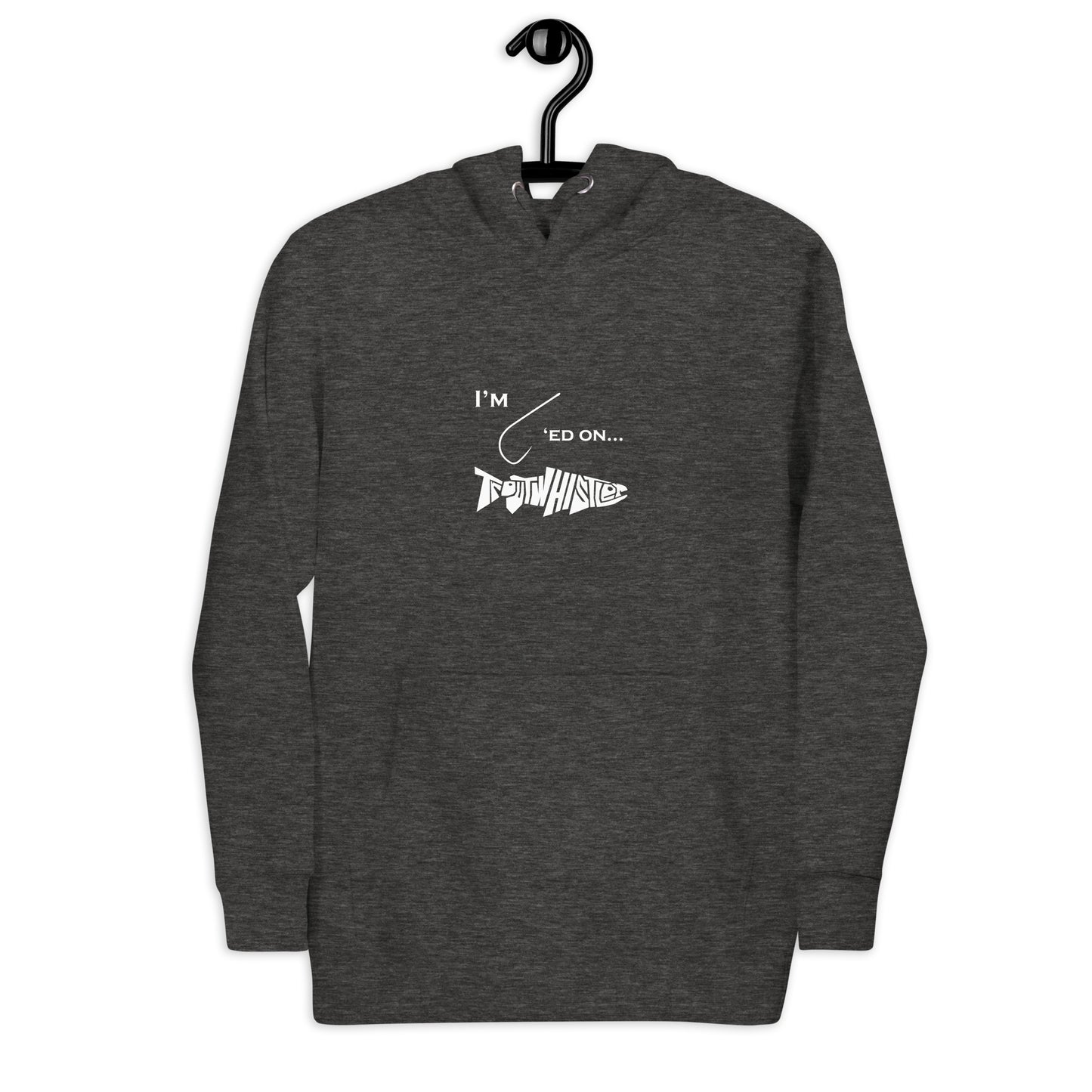 TroutWhistler - Men's Hoodie | Hooked on TroutWhistler Dark