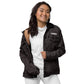 TroutWhistler - Unisex Denim Sherpa Jacket | Dark w/ White Logo
