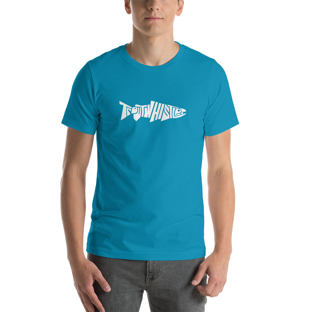 TroutWhistler - Unisex T-Shirt | Dark w/ White Logo
