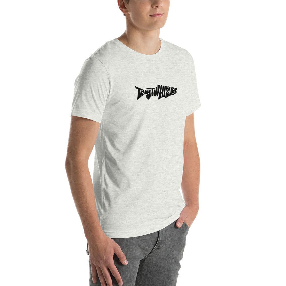 TroutWhistler - T-shirt | Light w/ Black Logo