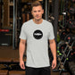 TroutWhistler - Unisex T-shirt | Light w/ Black Round.com Logo
