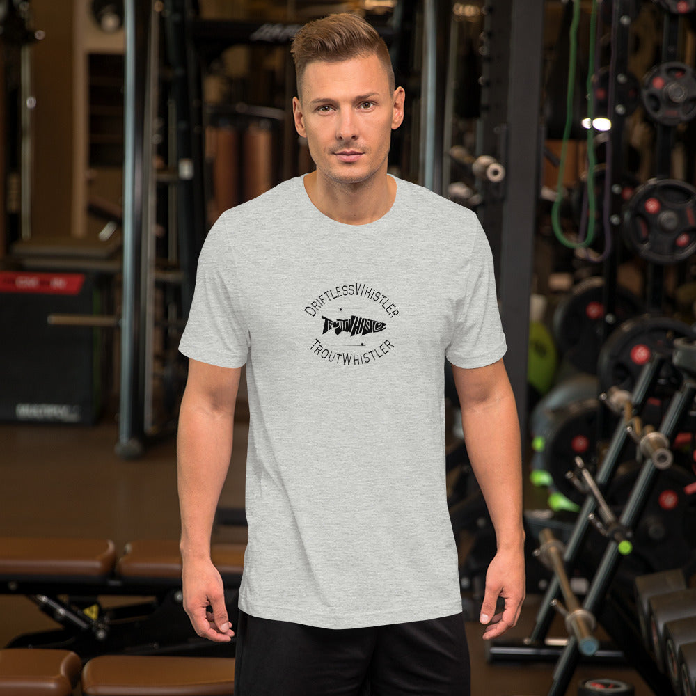 DriftlessWhistler - Unisex T-shirt | Light w/ Black Logo