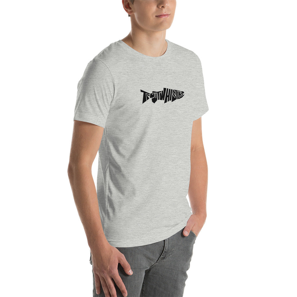 TroutWhistler - T-shirt | Light w/ Black Logo