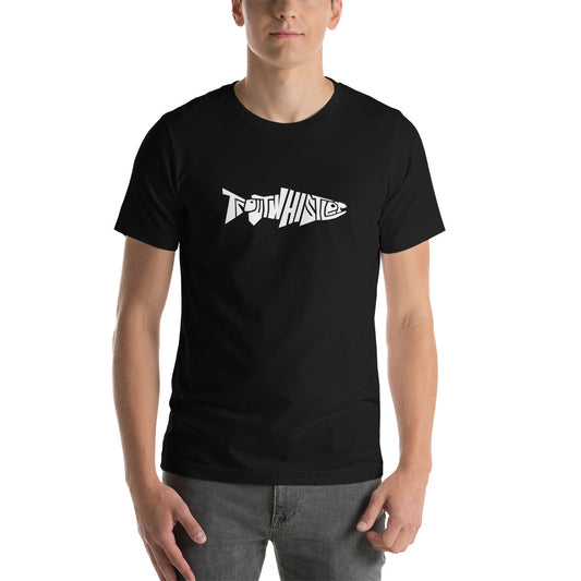 TroutWhistler - Unisex T-Shirt | Dark w/ White Logo