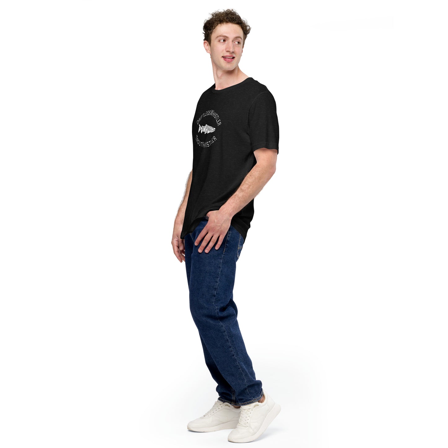 DriftlessWhistler - Unisex T-shirt | Dark w/ White Logo