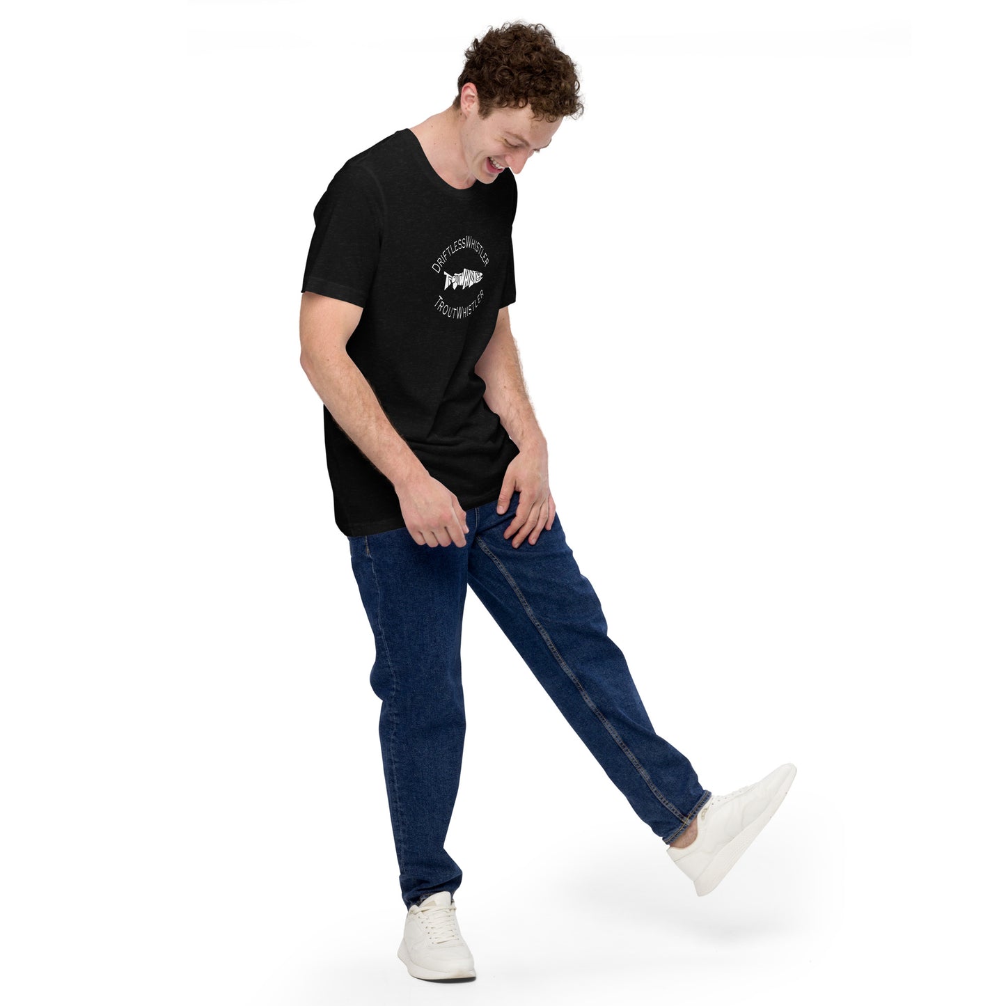 DriftlessWhistler - Unisex T-shirt | Dark w/ White Logo