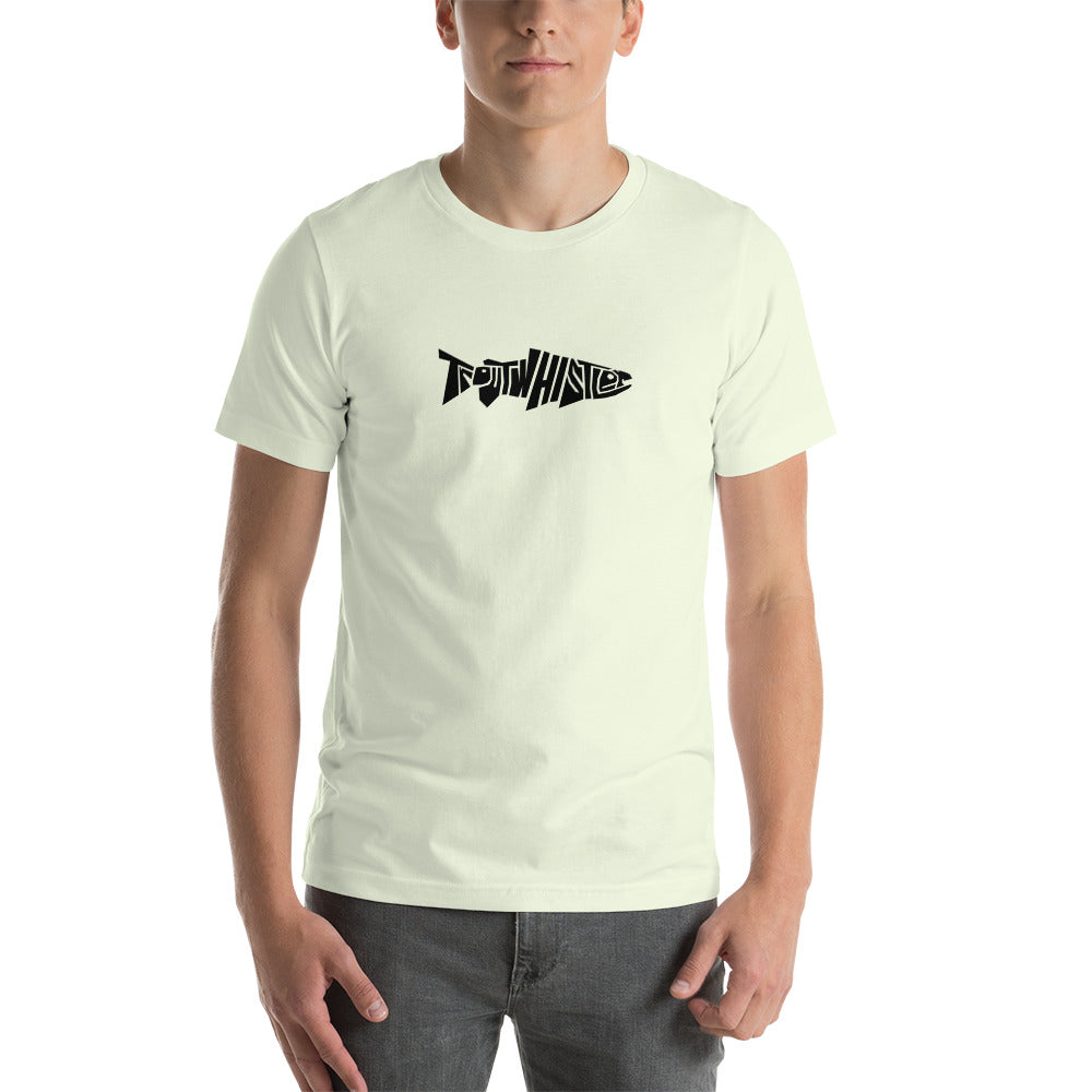 TroutWhistler - T-shirt | Light w/ Black Logo