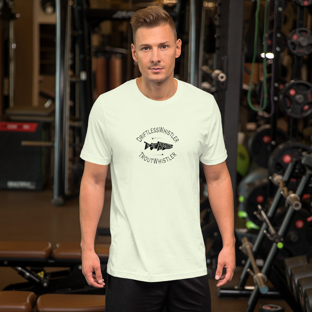 DriftlessWhistler - Unisex T-shirt | Light w/ Black Logo