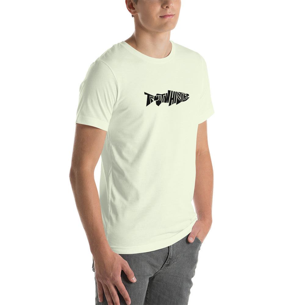 TroutWhistler - T-shirt | Light w/ Black Logo