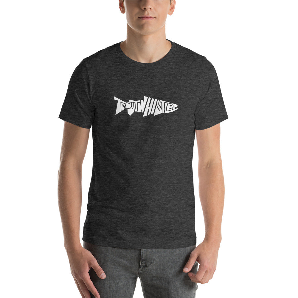 TroutWhistler - Unisex T-Shirt | Dark w/ White Logo