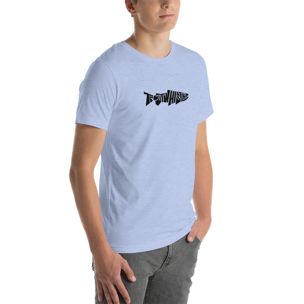 TroutWhistler - T-shirt | Light w/ Black Logo
