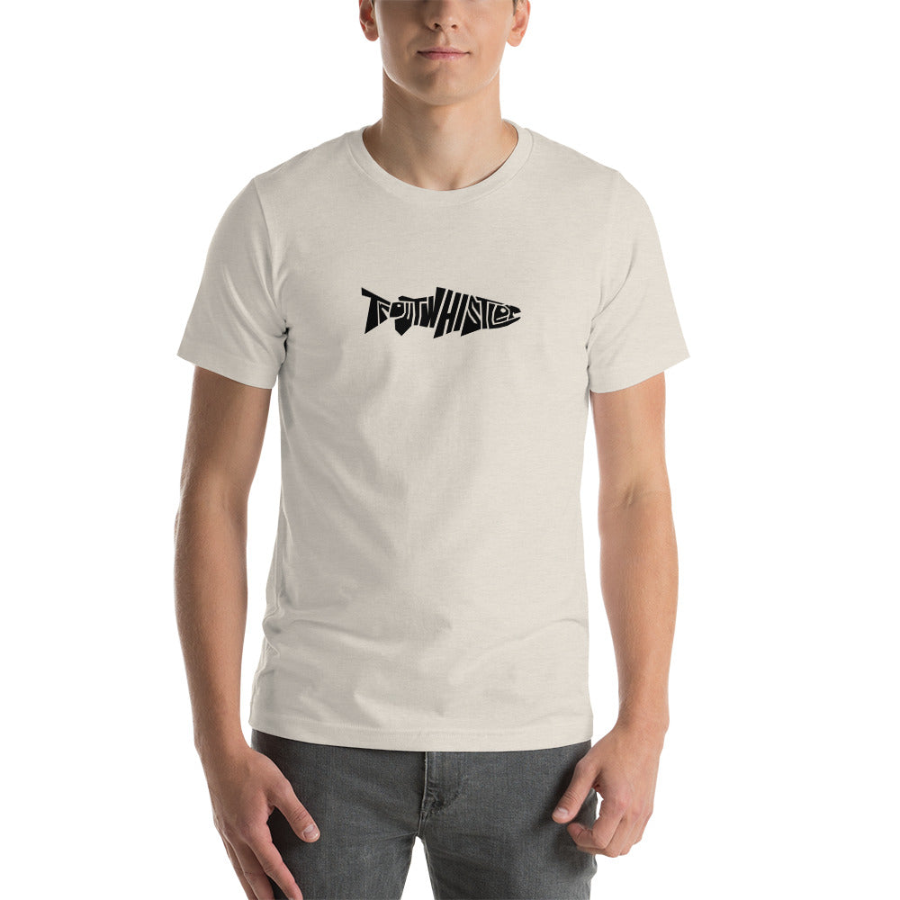 TroutWhistler - T-shirt | Light w/ Black Logo