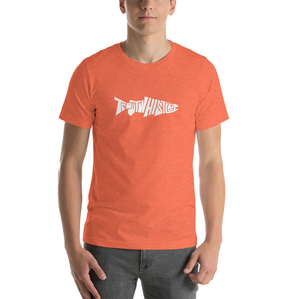 TroutWhistler - Unisex T-Shirt | Dark w/ White Logo