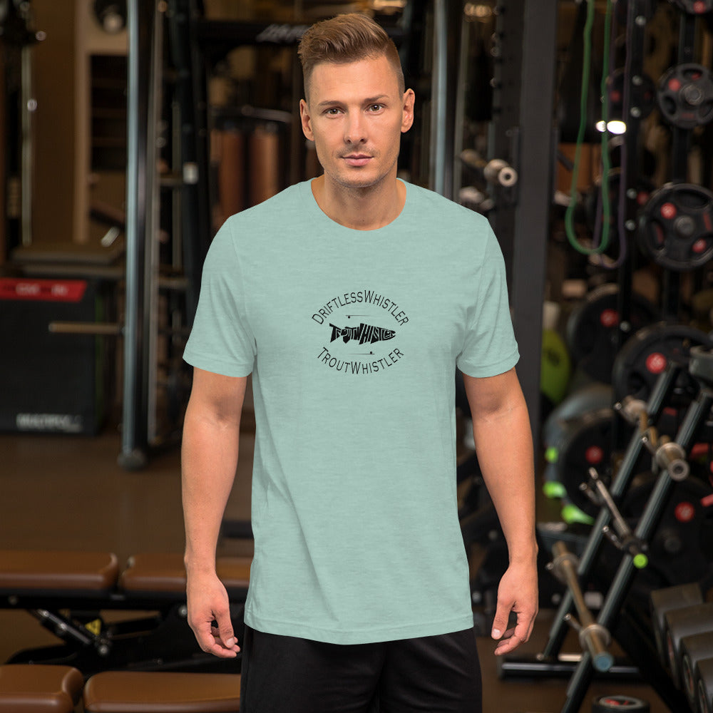 DriftlessWhistler - Unisex T-shirt | Light w/ Black Logo