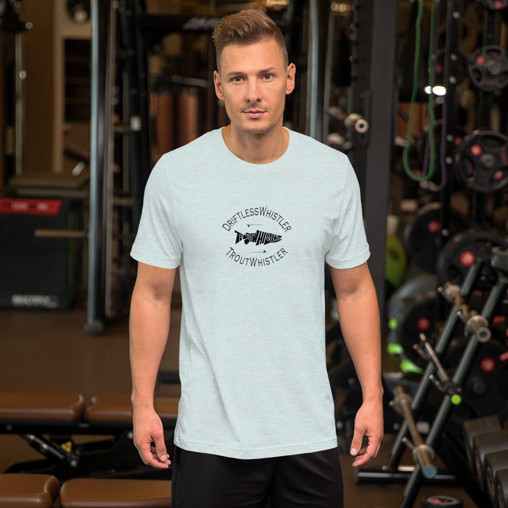 DriftlessWhistler - Unisex T-shirt | Light w/ Black Logo