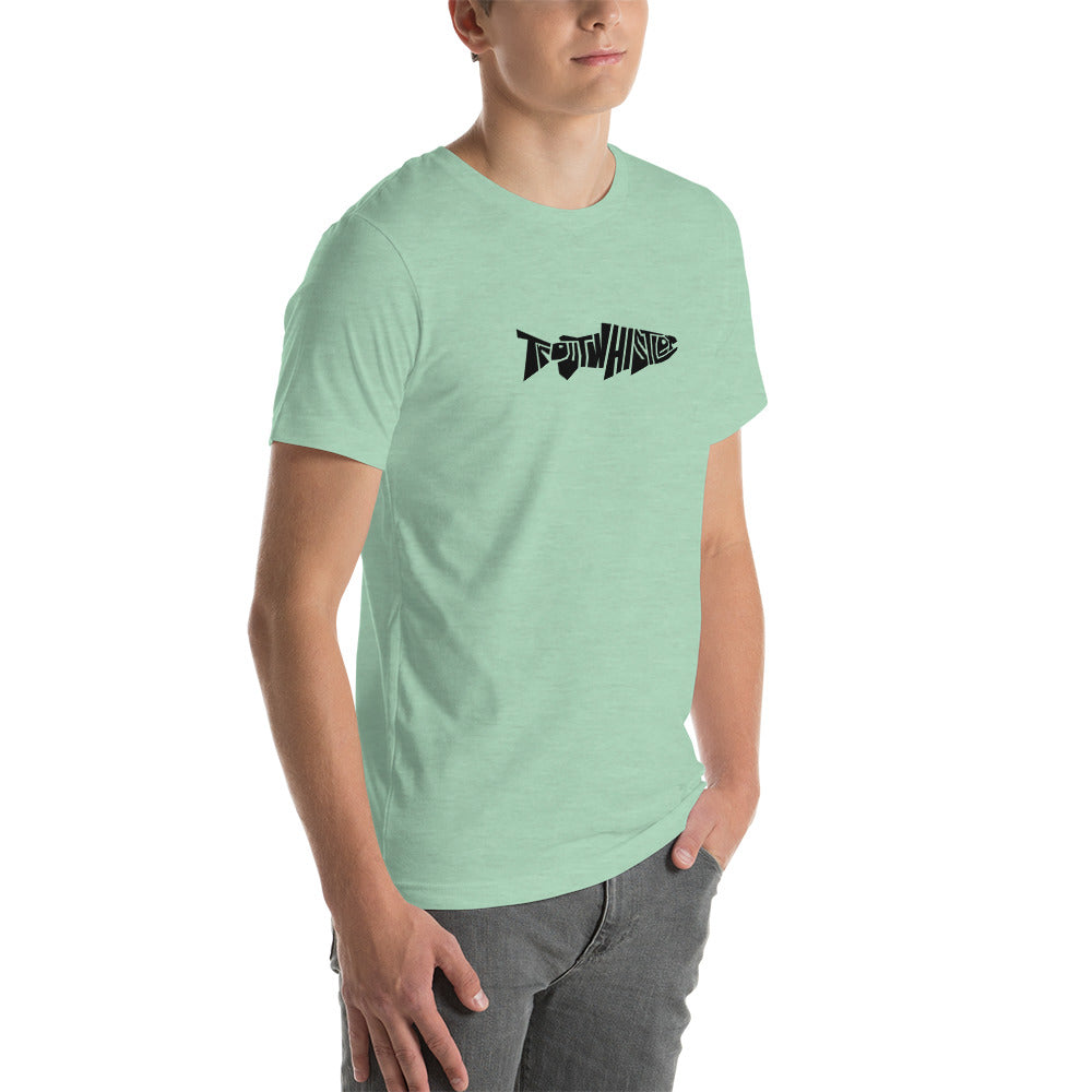 TroutWhistler - T-shirt | Light w/ Black Logo