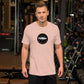 TroutWhistler - Unisex T-shirt | Light w/ Black Round.com Logo